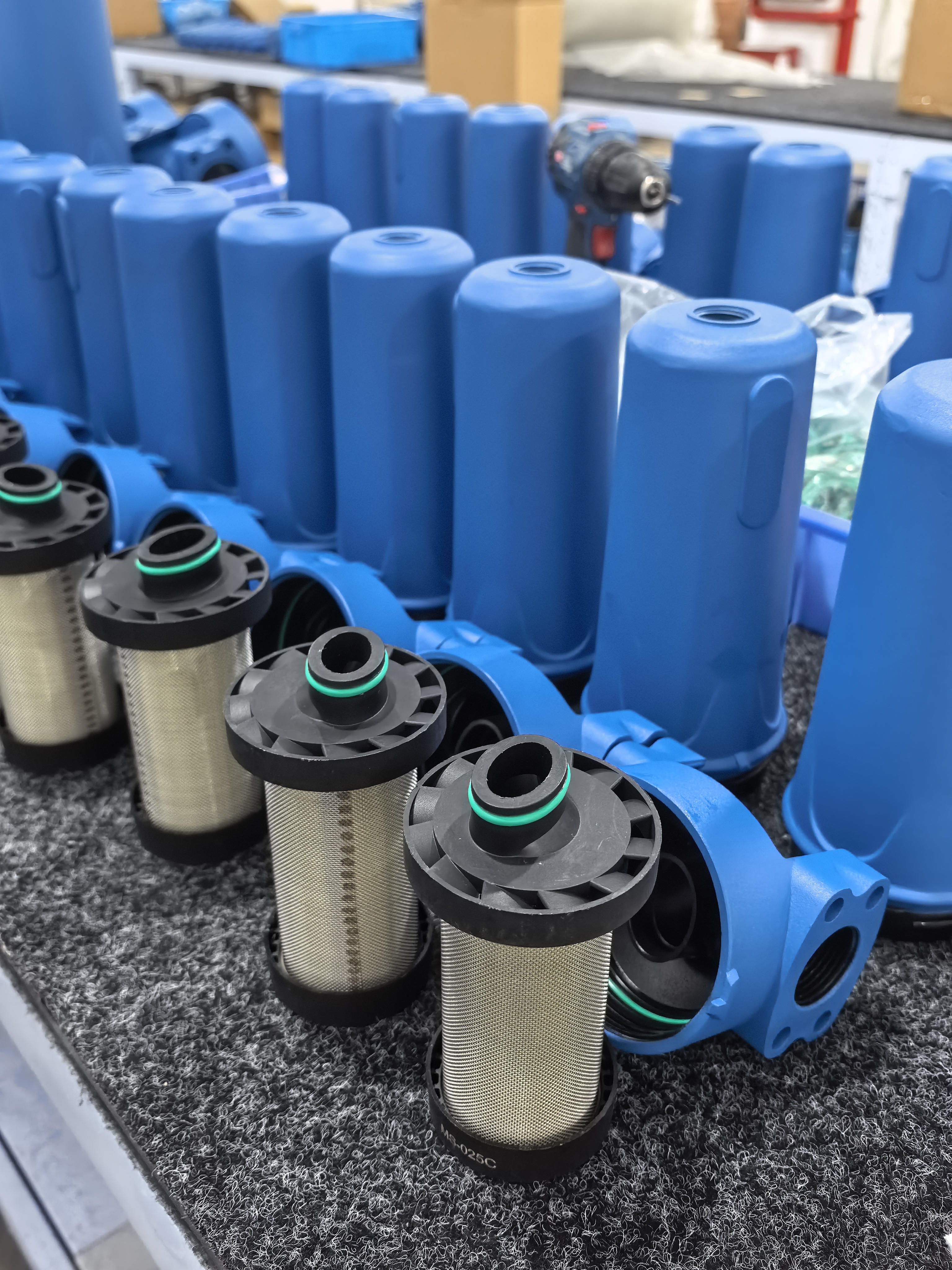 空気圧縮機システム用圧縮空気フィルター